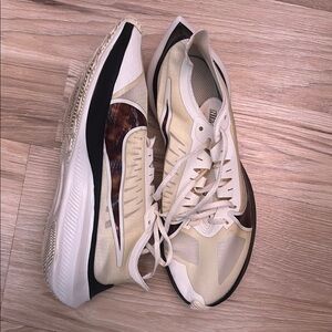Nike Cream and Brown Sneakers